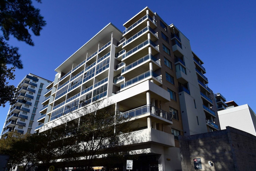 Photo of apartment building